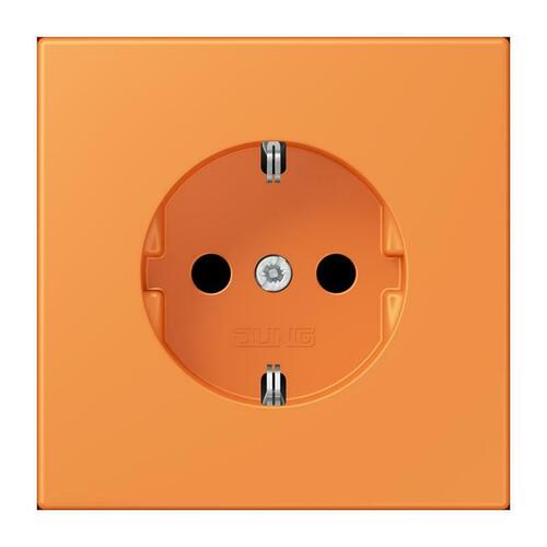 Jung SCHUKO Steckdose orange clair (32081) LC 1520 225