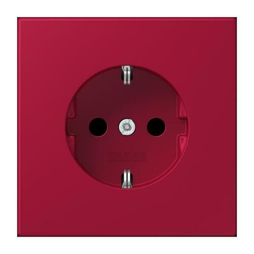 Jung SCHUKO Steckdose rouge carmin (32100) LC 1520 229