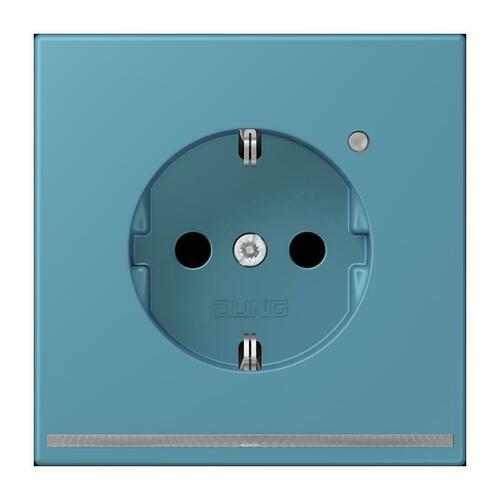 Jung SCHUKO Steckdose ceruleen vif (32031) LC 1520-O LNW 212
