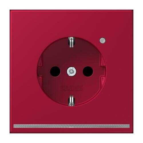 Jung SCHUKO Steckdose rouge carmin (32100) LC 1520-O LNW 229