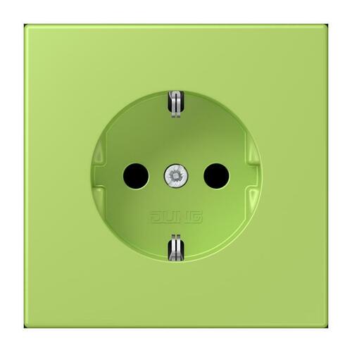 Jung SCHUKO Steckdose vert clair (32052) LC 1521 221
