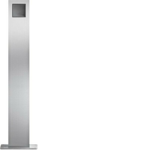 Hager Modesta Standsäulen 1/1 Edelstahl matt REM401X