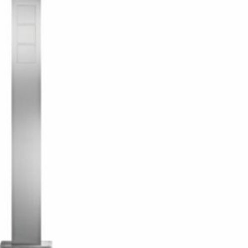 Hager Modesta Standsäulen 3/1 Edelstahl matt REM403X