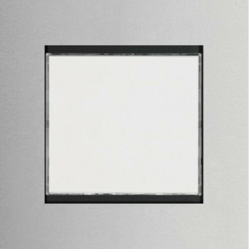 Hager LED-Info Mod. 76x76 Edelst. modesta REN707X