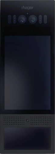 Hager Außenstation Touch IP intercom motion RTQ540X