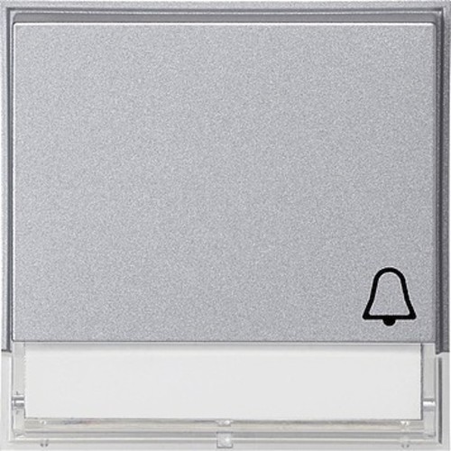 Gira Wippe Klingel aluminium m.Schriftf., TX44 067365 Gira Wippe Klingel aluminium m.Schriftf., TX44 067365