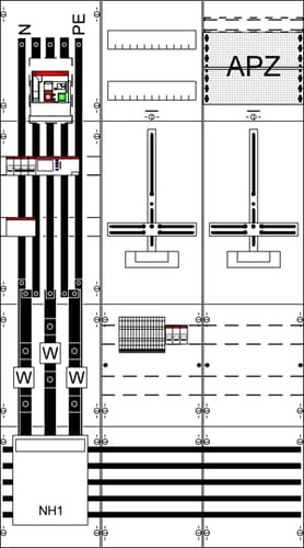 Striebel&John Komplettfeld Zählerkreuz WF39EW13 Striebel&John Komplettfeld Zählerkreuz WF39EW13