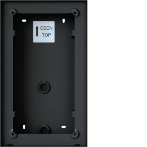 Hager AP-Gehäuse f. intercom mono 1 Taste REW406X Hager AP-Gehäuse f. intercom mono 1 Taste REW406X