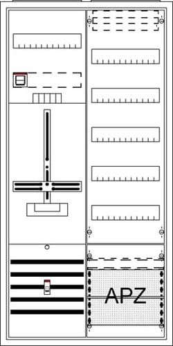 Striebel&John Komplettschrank, AP DA27TB Striebel&John Komplettschrank, AP DA27TB