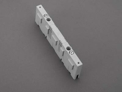 Wöhner Sammelschienenträger 3P+N+PE, m. Endstück 01272