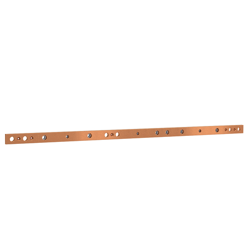 ABN CU-Schiene FB4 30x10mm waagrecht gelocht ABNPC30134
