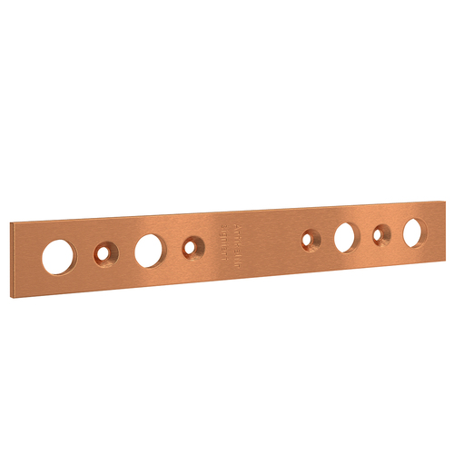ABN CU-Schiene FB1 30x5mm waagrecht gelocht ABNPC30531