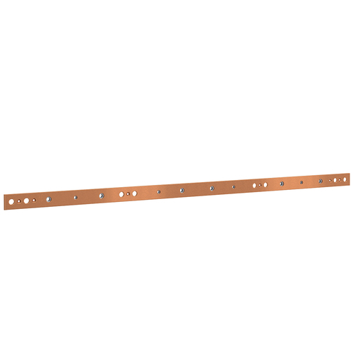 ABN CU-Schiene FB5 40x5mm waagrecht gelocht ABNPC30545