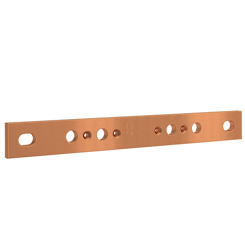 ABN CU-Schiene FB1 40x10mm waagrecht gelocht ABNPC32141