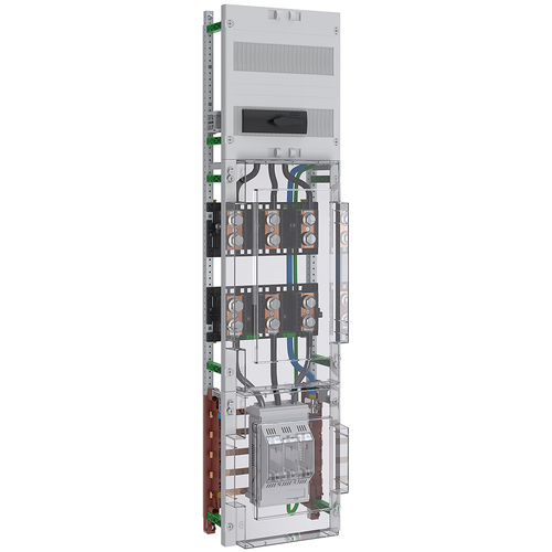 ABN Wandlerfeld 100A 40mm SaS BxH:250x1050mm ABNPW107S0151