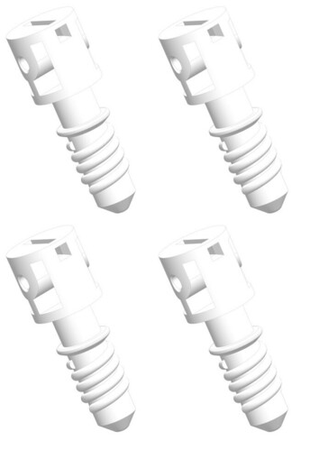 ABN Ersatzschrauben AMIGO AP (Set 4 Stück) ABNPY64002N04
