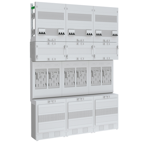 ABN Zählerfeld eHZ 6Z HS/OKK 5p 355A BxH: ABNPZ307E1066