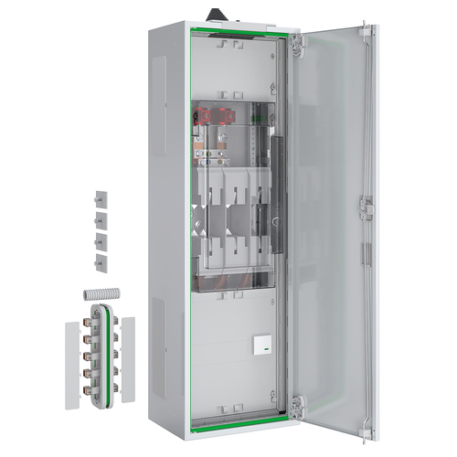 ABN Hausanschluss-Schrank SaS 5-polig 355A NH2 ABNRA106F04
