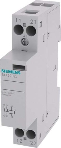 Siemens Dig.Industr. Installationsschütz 20A,2Ö 5TT5802-0