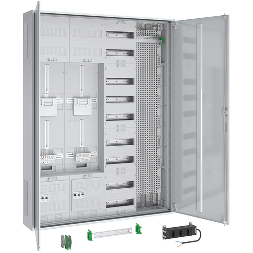ABN Zählerschrank 3Pkt 2Z SHS 40A 1V 1M IP54 LUX S49ZR322MLN