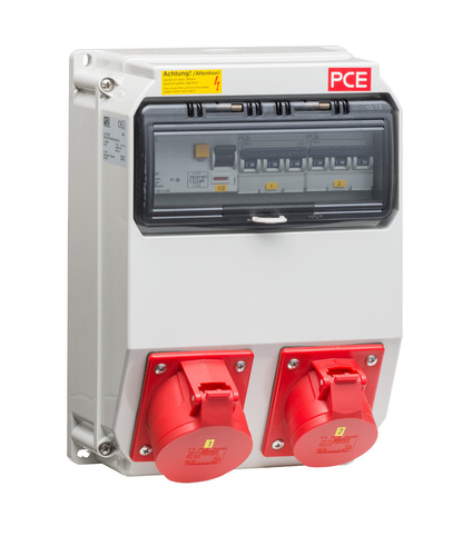 ABN Steckdosenkombi Einbausatz 2xCEE 32A, f. SL135 SY19Z