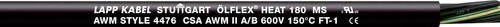 Lapp Kabel&Leitung ÖLFLEX HEAT 180 MS 7G0,5 0046604/500