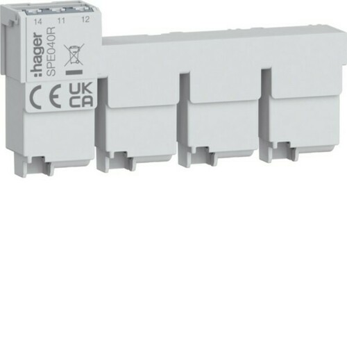 Hager Fernmeldekontakt 4P SPE040R Hager Fernmeldekontakt 4P SPE040R