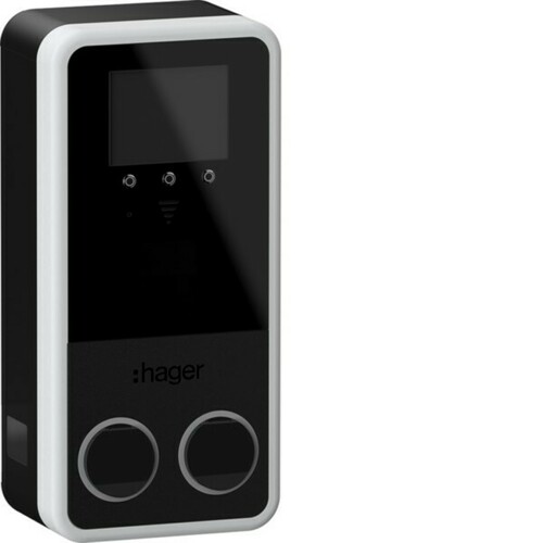 Hager LDST Eich. witty park 2x7/22kW T2S XVP222SQD Hager LDST Eich. witty park 2x7/22kW T2S XVP222SQD