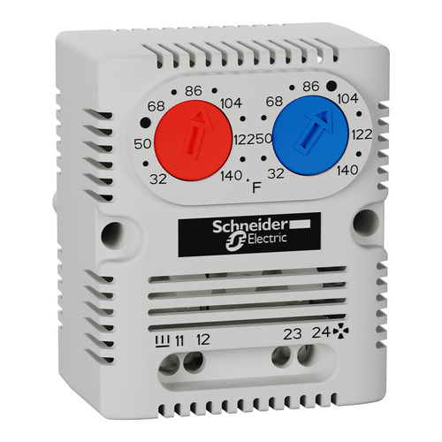 Schneider Electric Doppelter Thermostat (No Nc) (F NSYCCOTHDF