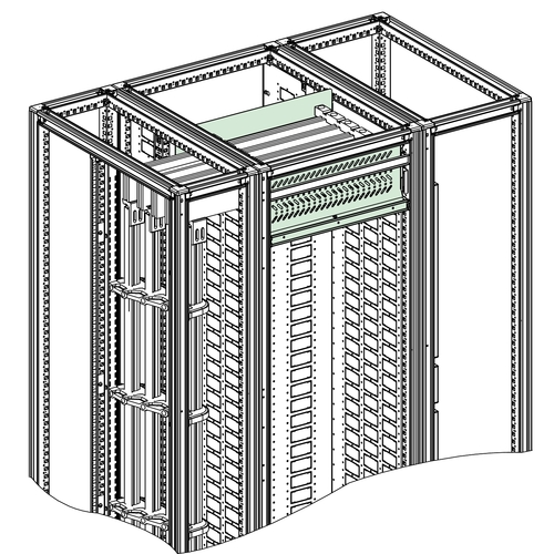 Schneider Electric Sammelschiene Horiz. Form2B W600Xd500 NSYHPF2B3M65