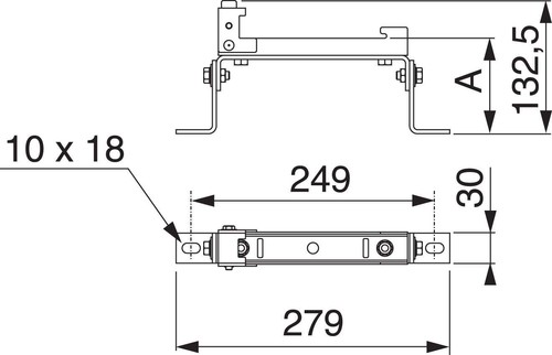 Schneider Electric Bodenhalterung KSB1000ZV2