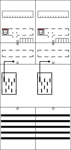 Striebel&John Zählerkomplettfeld mit BKE-I 7RE 2Z BF27L2R