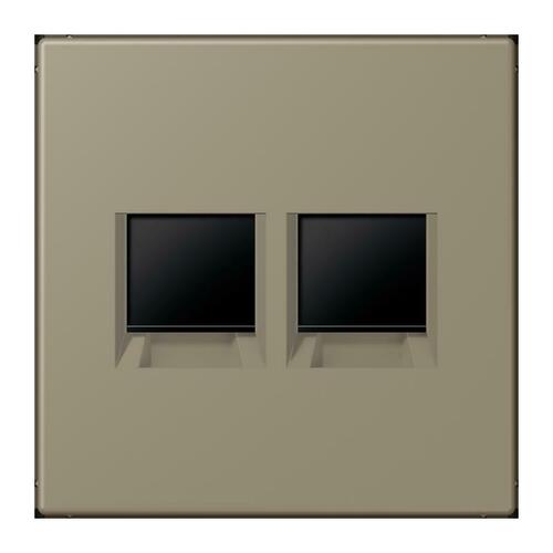 Jung Abdeckung (gerastet) LC 1969-2 WE 242