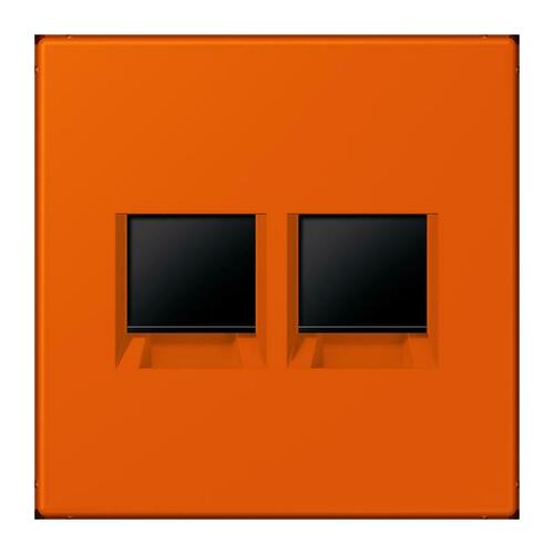 Jung Abdeckung (gerastet) orange vif (4320S) LC 1969-2 WE 260