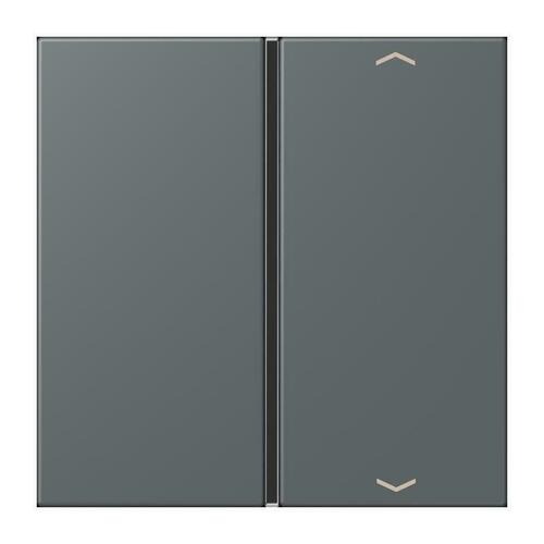 Jung Taste 1-fach ch m. Pfeilsymb. gris fonce 31 LC 401 TSAP 202