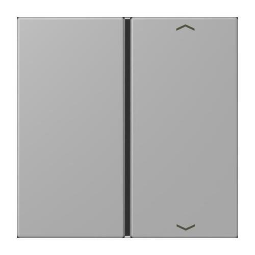 Jung Taste 1-fach ch m. Pfeilsymb. gris moyen LC 401 TSAP 204