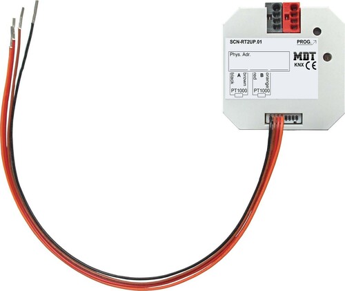 MDT technologies Temperaturregler/Sensor 2-fach UP,für PT1000 SCN-RT2UP.01