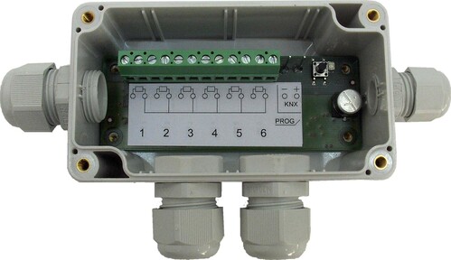MDT technologies Temperaturregler/Sensor 6-fach AP,für PT1000 SCN-RT6AP.01