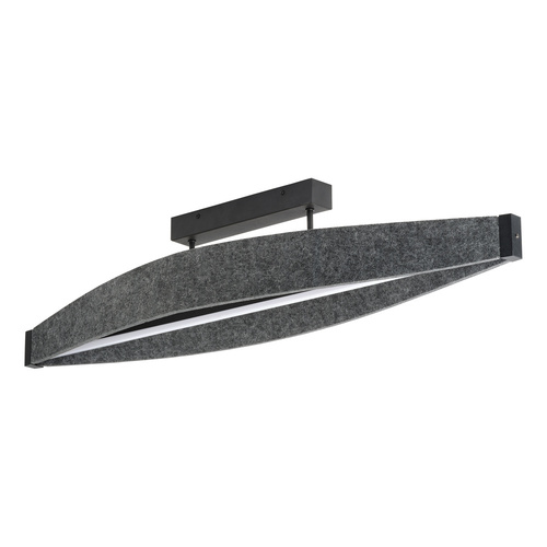 Ledvance LED-Deckenleuchte 830, dunkelgrau D.Fl.Fe.C.23W830d-gr