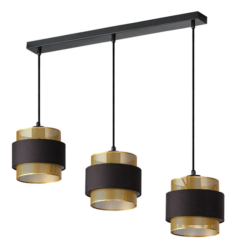 Ledvance Pendelleuchte 3xE27 schwarz D.Horn#4099854654725