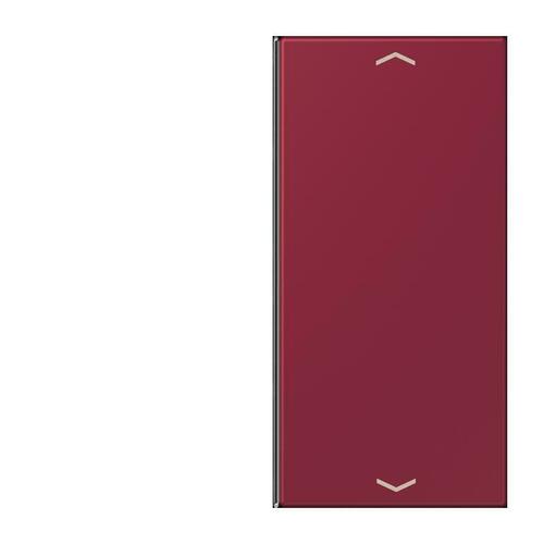 Jung Taste 2-fach ch m. Pfeilsymb. le rubis LC 402 TSAP 255