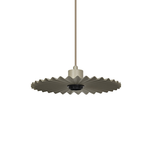 Ledvance Pendelleuchte E27 beige D.Pliss.Pen.E27beige