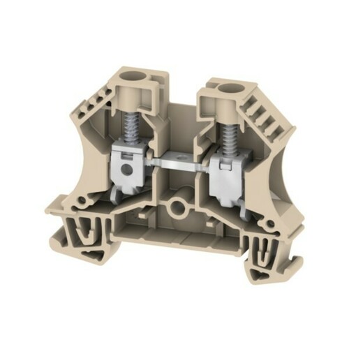 Hager Durchgangsklemme-Phase 10mm²,1000V/57A KR100L Hager Durchgangsklemme-Phase 10mm²,1000V/57A KR100L