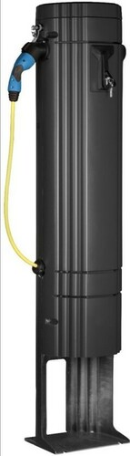 GSAB Elektrotechnik Ladesäule rund bis 11 kW, LTE-Modem E#36P1700emobAbrKfWk GSAB Elektrotechnik Ladesäule rund bis 11 kW, LTE-Modem E#36P1700emobAbrKfWk