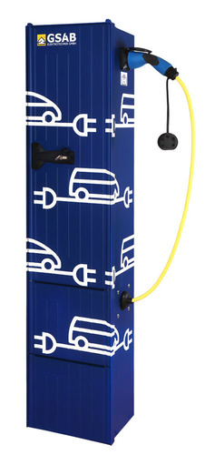GSAB Elektrotechnik GSAB-Ladesäule, Typ2-Steckd. b. Emobili#35S17-emob11 GSAB Elektrotechnik GSAB-Ladesäule, Typ2-Steckd. b. Emobili#35S17-emob11