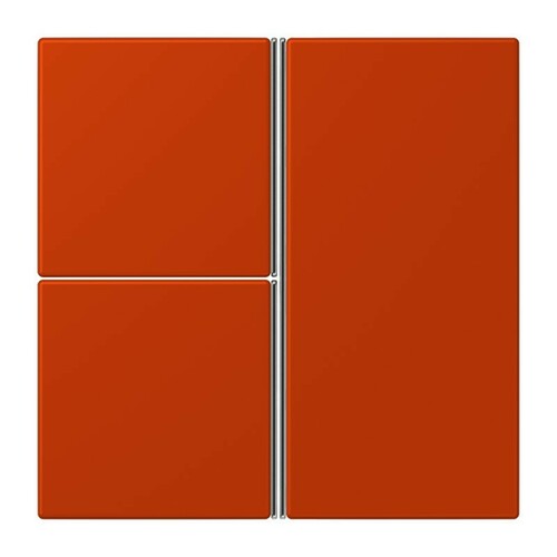 Jung Tastensatz 3-fach ch rouge vermillon 59 LC 403 TSA 244 Jung Tastensatz 3-fach ch rouge vermillon 59 LC 403 TSA 244