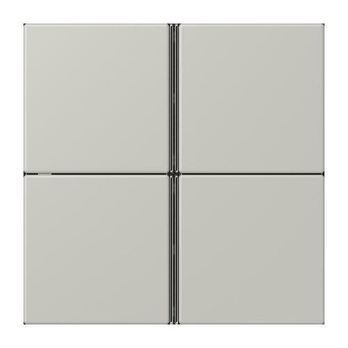 Jung Tastensatz 4-fach ch gris clair 31 LC 404 TSA 205