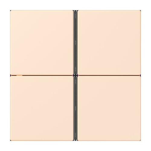 Jung Tastensatz 4-fach ch orange pale LC 404 TSA 226