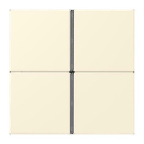 Jung Tastensatz 4-fach ch blanc ivoire LC 404 TSA 245