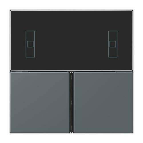 Jung Tastensatz 3-fach ch gris fonce 31 LC 4093 TSA 202